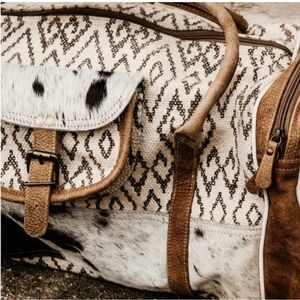 Myra weekender duffle bag Bohemian Patterned Weekender Bag